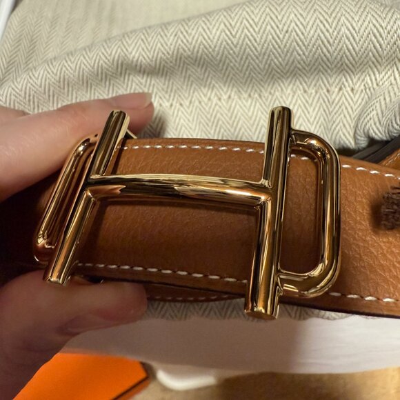 Authentic Hermes 32mm Constance Reversible Belt size 90 - Picture 2 of 7